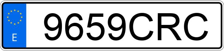 Numer rejestracyjny 9659CRC posiada VOLKSWAGEN POLO Numer rejestracyjny 9659CRC posiada VOLKSWAGEN POLO