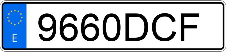 Numer rejestracyjny 9660DCF posiada CITROEN BERLINGO