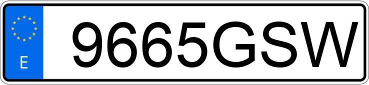 Numer rejestracyjny 9665GSW posiada NISSAN QASHQAI Numer rejestracyjny 9665GSW posiada NISSAN QASHQAI