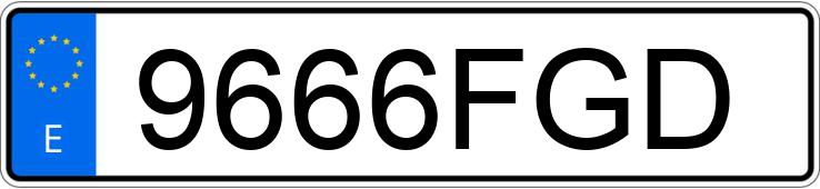 Numer rejestracyjny 9666FGD posiada NISSAN ALMERA Numer rejestracyjny 9666FGD posiada NISSAN ALMERA