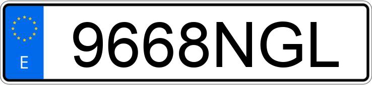 Numer rejestracyjny 9668NGL posiada VOGE 900 Numer rejestracyjny 9668NGL posiada VOGE 900