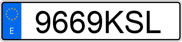 Numer rejestracyjny 9669KSL posiada RENAULT MEGANE Numer rejestracyjny 9669KSL posiada RENAULT MEGANE