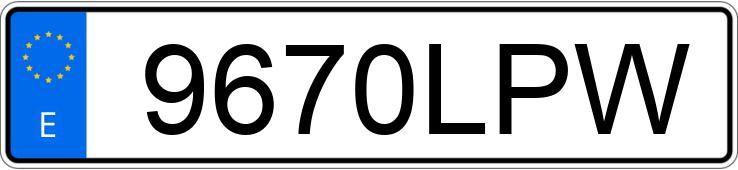 Numer rejestracyjny 9670LPW posiada KAWASAKI Z 900 Numer rejestracyjny 9670LPW posiada KAWASAKI Z 900