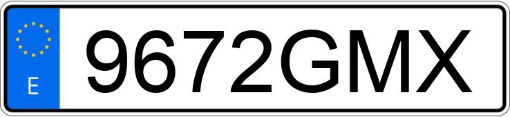 Numer rejestracyjny 9672GMX posiada JEEP PATRIOT 2.0 CRD SPORT