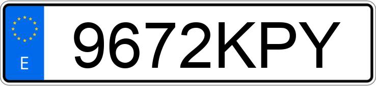 Numer rejestracyjny 9672KPY posiada RENAULT CLIO Numer rejestracyjny 9672KPY posiada RENAULT CLIO