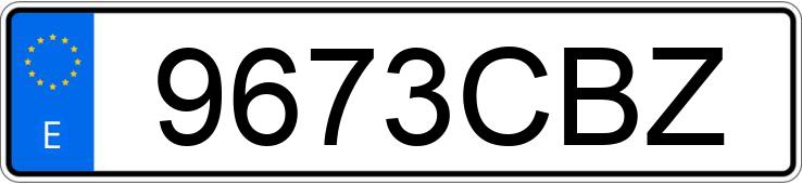 Numer rejestracyjny 9673CBZ posiada CITROEN SAXO Numer rejestracyjny 9673CBZ posiada CITROEN SAXO