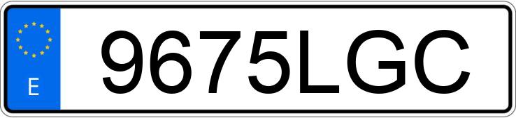 Numer rejestracyjny 9675LGC posiada RENAULT TALISMAN