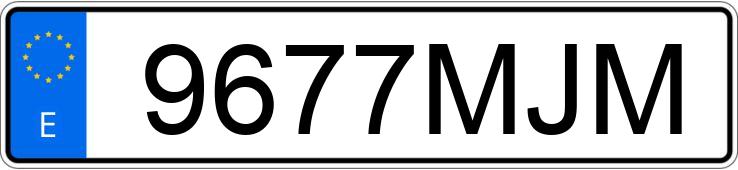 Numer rejestracyjny 9677MJM posiada CUPRA LEON Numer rejestracyjny 9677MJM posiada CUPRA LEON