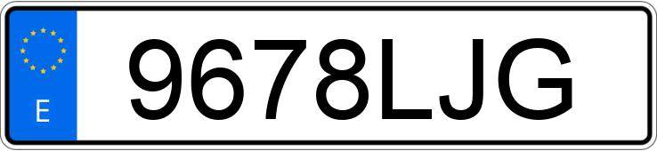 Numer rejestracyjny 9678LJG posiada SEAT LEON Numer rejestracyjny 9678LJG posiada SEAT LEON