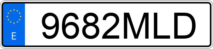 Numer rejestracyjny 9682MLD posiada AUDI S4