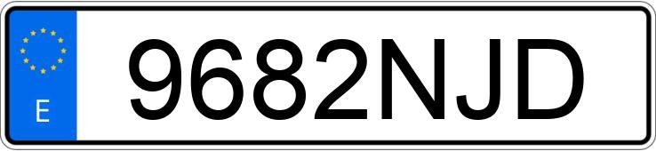 Numer rejestracyjny 9682NJD posiada MERCEDES GLC (254) Numer rejestracyjny 9682NJD posiada MERCEDES GLC (254)