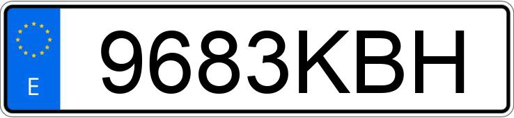 Numer rejestracyjny 9683KBH posiada OPEL VIVARO Numer rejestracyjny 9683KBH posiada OPEL VIVARO