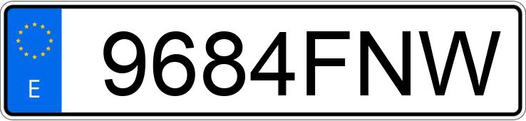 Numer rejestracyjny 9684FNW posiada FORD S-MAX Numer rejestracyjny 9684FNW posiada FORD S-MAX