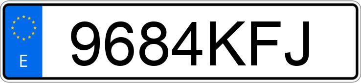 Numer rejestracyjny 9684KFJ posiada VOLVO S60 Numer rejestracyjny 9684KFJ posiada VOLVO S60