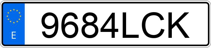 Numer rejestracyjny 9684LCK posiada TOYOTA PROACE VERSO Numer rejestracyjny 9684LCK posiada TOYOTA PROACE VERSO