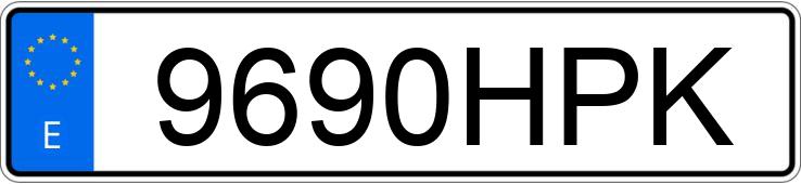 Numer rejestracyjny 9690HPK posiada BMW SERIE 5 Numer rejestracyjny 9690HPK posiada BMW SERIE 5