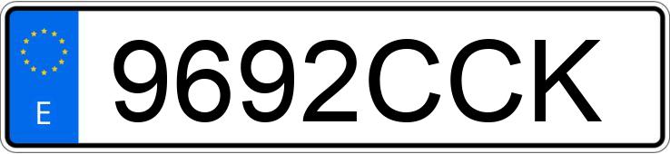 Numer rejestracyjny 9692CCK posiada SEAT LEON Numer rejestracyjny 9692CCK posiada SEAT LEON