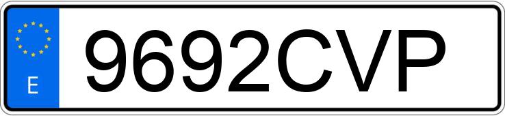 Numer rejestracyjny 9692CVP posiada FORD FUSION Numer rejestracyjny 9692CVP posiada FORD FUSION