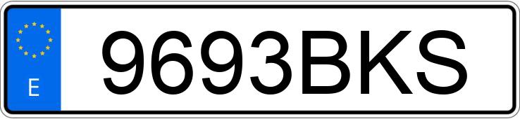 Numer rejestracyjny 9693BKS posiada VOLKSWAGEN PASSAT Numer rejestracyjny 9693BKS posiada VOLKSWAGEN PASSAT