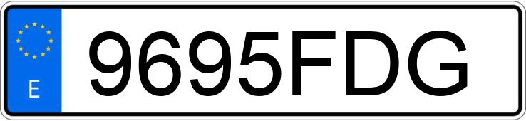 Numer rejestracyjny 9695FDG posiada MINI MINI