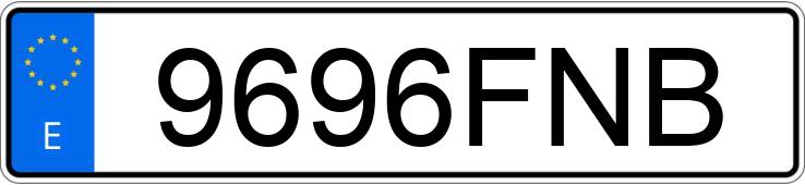 Numer rejestracyjny 9696FNB posiada BMW SERIE 3 Numer rejestracyjny 9696FNB posiada BMW SERIE 3