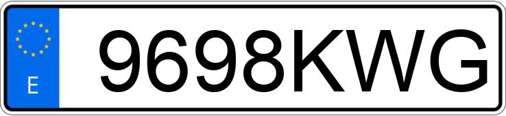 Numer rejestracyjny 9698KWG posiada FIAT TIPO