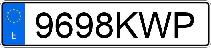 Numer rejestracyjny 9698KWP posiada SEAT LEON X-PERIENCE