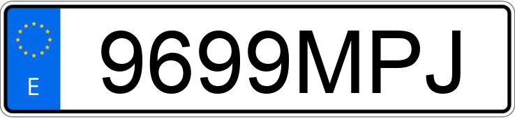 Numer rejestracyjny 9699MPJ posiada SEAT LEON