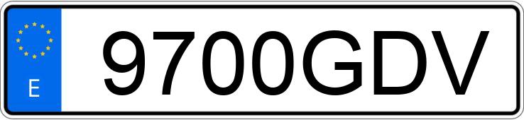 Numer rejestracyjny 9700GDV posiada BMW SERIE 3 Numer rejestracyjny 9700GDV posiada BMW SERIE 3