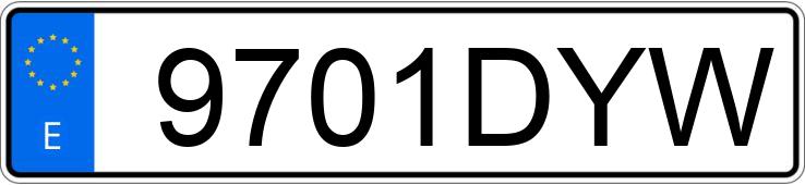 Numer rejestracyjny 9701DYW posiada FORD FOCUS Numer rejestracyjny 9701DYW posiada FORD FOCUS