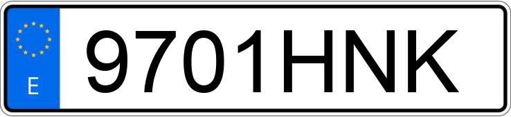 Numer rejestracyjny 9701HNK posiada NISSAN QASHQAI Numer rejestracyjny 9701HNK posiada NISSAN QASHQAI
