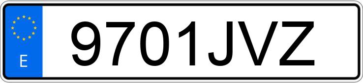 Numer rejestracyjny 9701JVZ posiada AUDI A4 Numer rejestracyjny 9701JVZ posiada AUDI A4