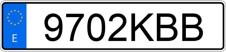 Numer rejestracyjny 9702KBB posiada FIAT DUCATO Numer rejestracyjny 9702KBB posiada FIAT DUCATO