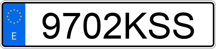 Numer rejestracyjny 9702KSS posiada CITROEN BERLINGO