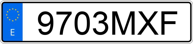 Numer rejestracyjny 9703MXF posiada KIA NIRO Numer rejestracyjny 9703MXF posiada KIA NIRO