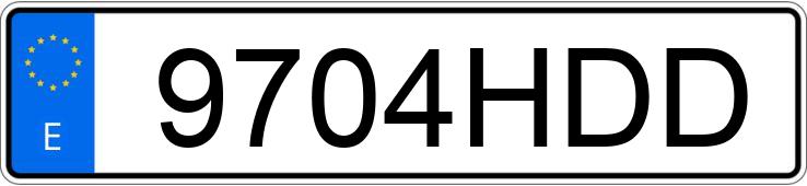 Numer rejestracyjny 9704HDD posiada CITROEN BERLINGO Numer rejestracyjny 9704HDD posiada CITROEN BERLINGO