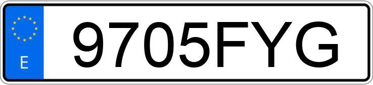 Numer rejestracyjny 9705FYG posiada AUDI Q7 Numer rejestracyjny 9705FYG posiada AUDI Q7