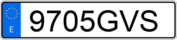 Numer rejestracyjny 9705GVS posiada CITROEN C3