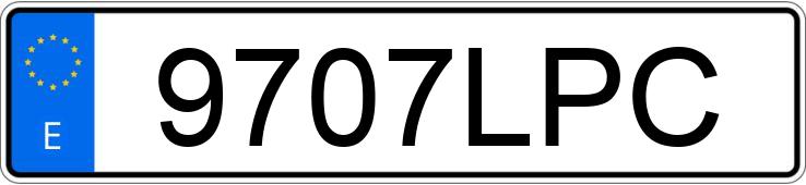 Numer rejestracyjny 9707LPC posiada AUDI A1 CITYCARVER