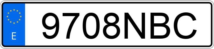 Numer rejestracyjny 9708NBC posiada PEUGEOT 3008