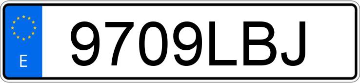 Numer rejestracyjny 9709LBJ posiada NISSAN X-TRAIL