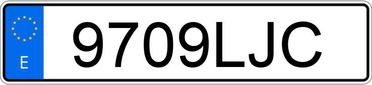 Numer rejestracyjny 9709LJC posiada CITROEN C5 AIRCROSS