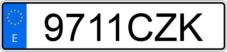 Numer rejestracyjny 9711CZK posiada VOLKSWAGEN PASSAT Numer rejestracyjny 9711CZK posiada VOLKSWAGEN PASSAT