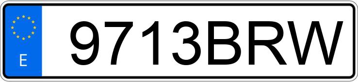 Numer rejestracyjny 9713BRW posiada LAND ROVER FREELANDER