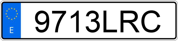 Numer rejestracyjny 9713LRC posiada TOYOTA YARIS Numer rejestracyjny 9713LRC posiada TOYOTA YARIS