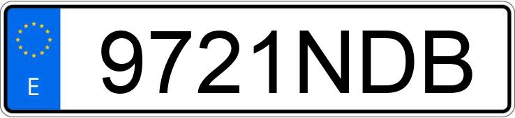 Numer rejestracyjny 9721NDB posiada FORD PUMA