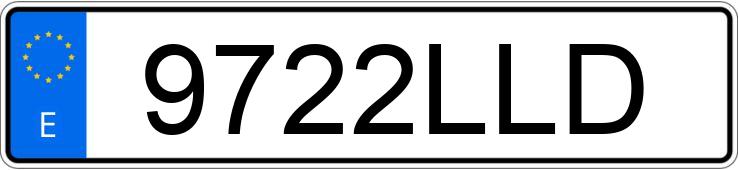 Numer rejestracyjny 9722LLD posiada MERCEDES A (177)