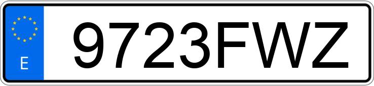 Numer rejestracyjny 9723FWZ posiada BMW SERIE 5 Numer rejestracyjny 9723FWZ posiada BMW SERIE 5