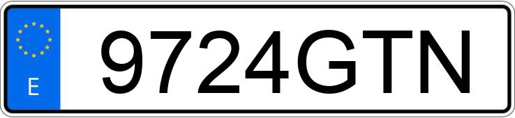 Numer rejestracyjny 9724GTN posiada SEAT LEON Numer rejestracyjny 9724GTN posiada SEAT LEON