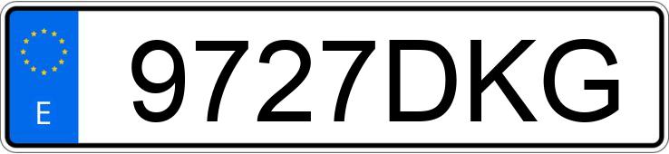 Numer rejestracyjny 9727DKG posiada RENAULT MASCOTT Numer rejestracyjny 9727DKG posiada RENAULT MASCOTT